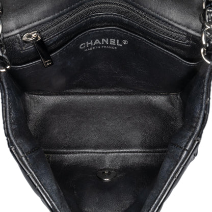 Chanel Mini Square Classic Patent Single Flap