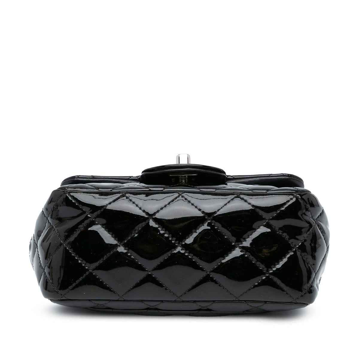 Chanel Mini Square Classic Patent Single Flap
