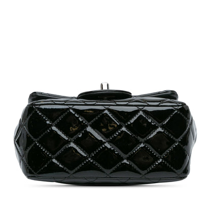 Chanel Mini Square Classic Patent Single Flap
