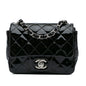 Chanel Mini Square Classic Patent Single Flap