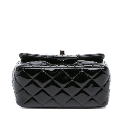 Chanel Mini Square Classic Patent Single Flap