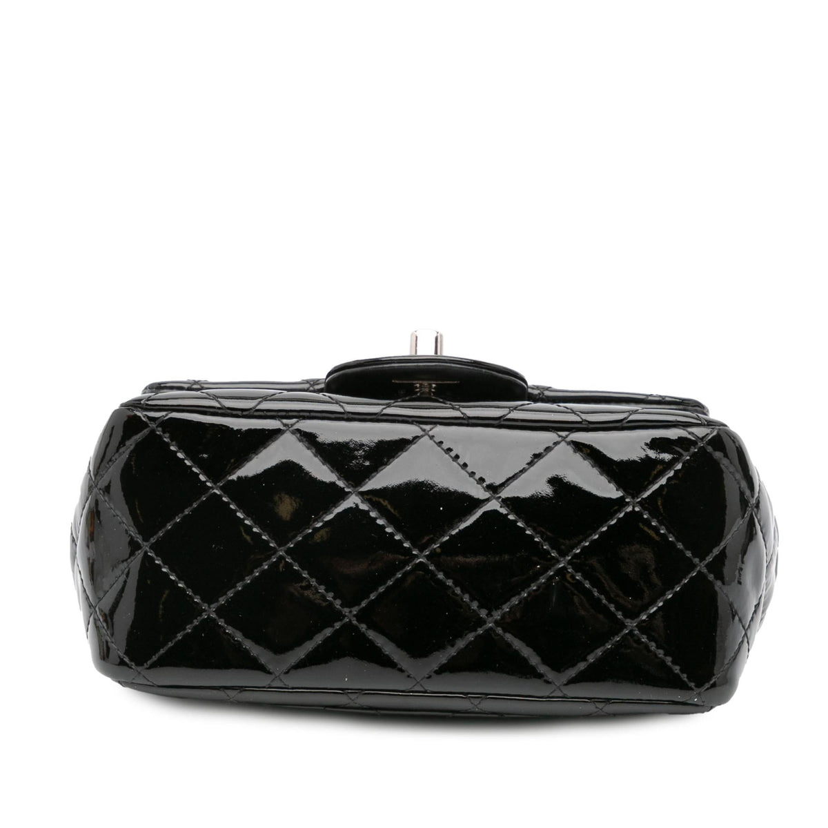 Chanel Mini Square Classic Patent Single Flap