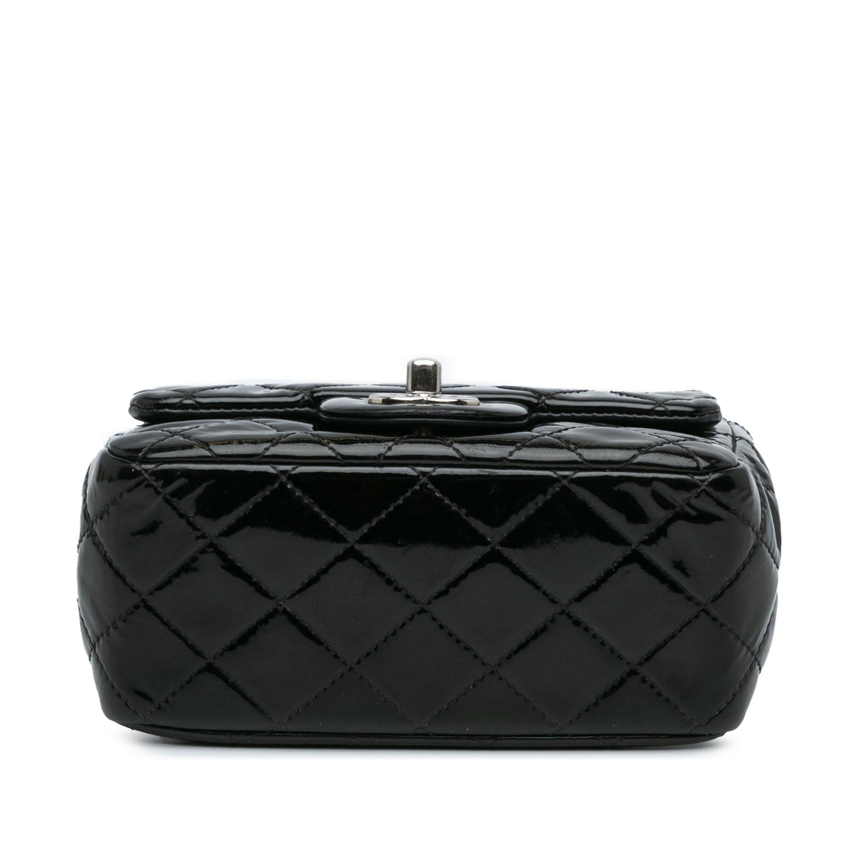 Chanel Mini Square Classic Patent Single Flap