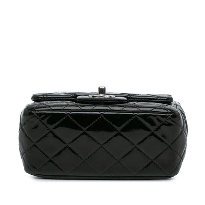 Chanel Mini Square Classic Patent Single Flap