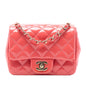Chanel Mini Square Classic Patent Single Flap