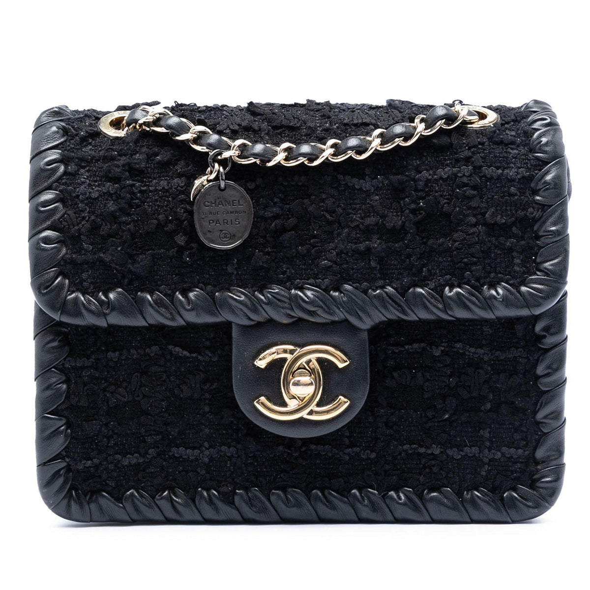 Chanel Mini Tweed My Own Frame Flap