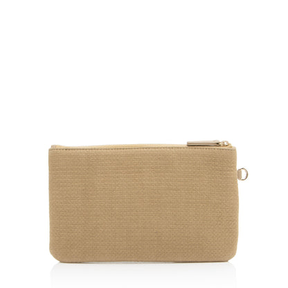 Chanel Mixed Fibers Deauville Pochette