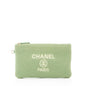 Chanel Mixed Fibers Deauville Pochette