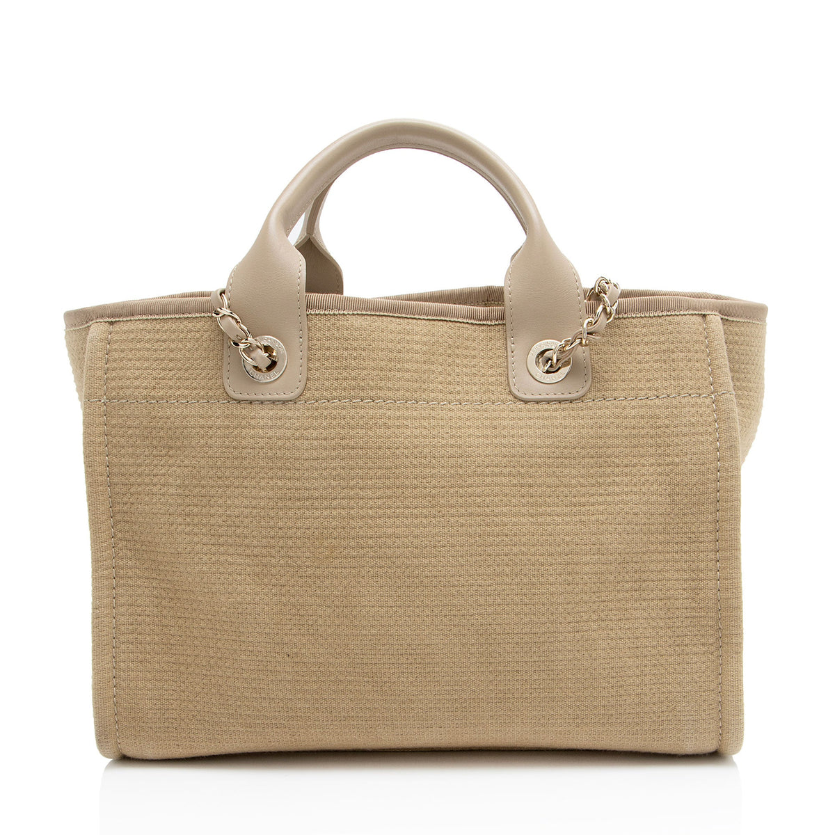 Chanel Mixed Fibers Deauville Small Tote