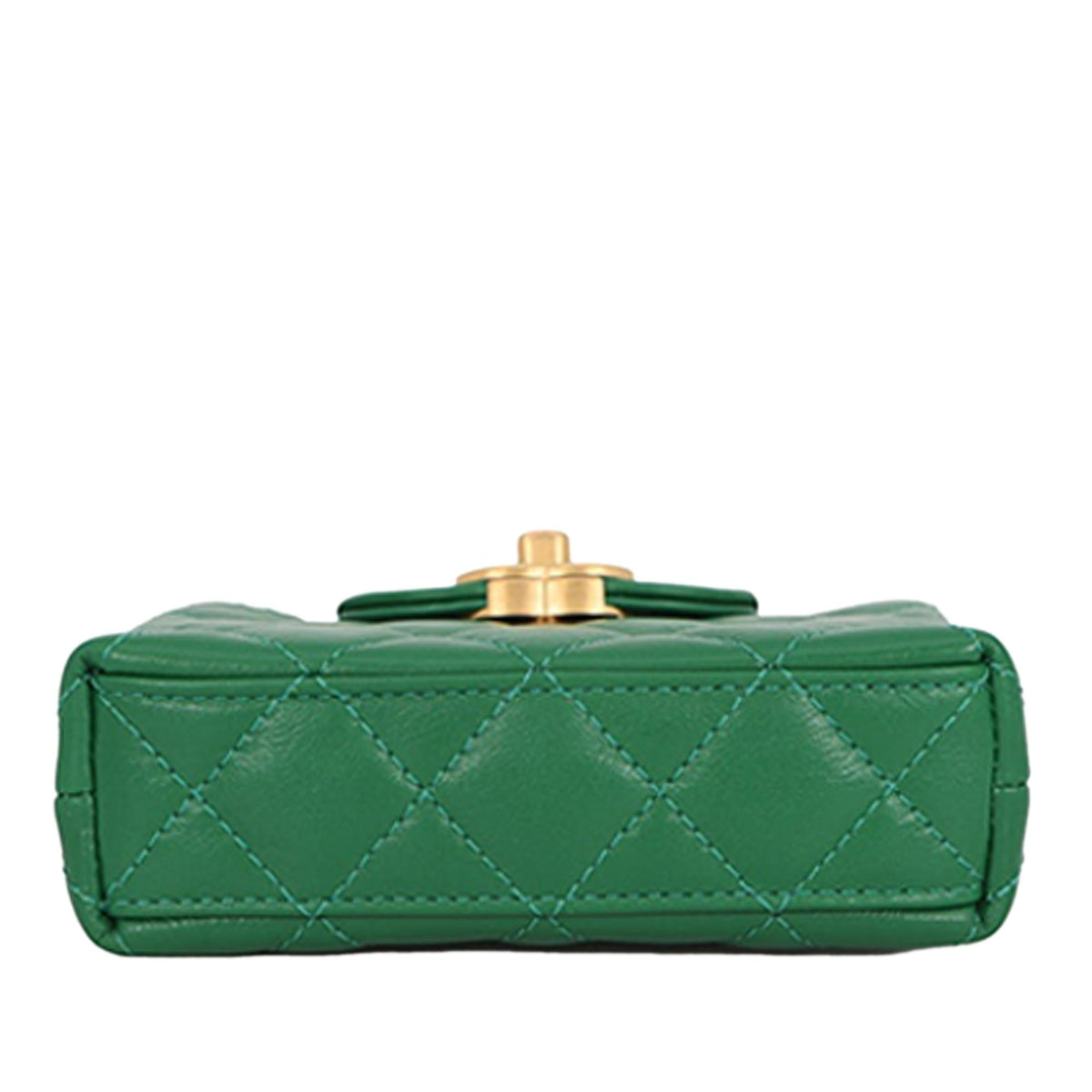 Chanel Nano Aged Calfskin Kelly Shopper Bag