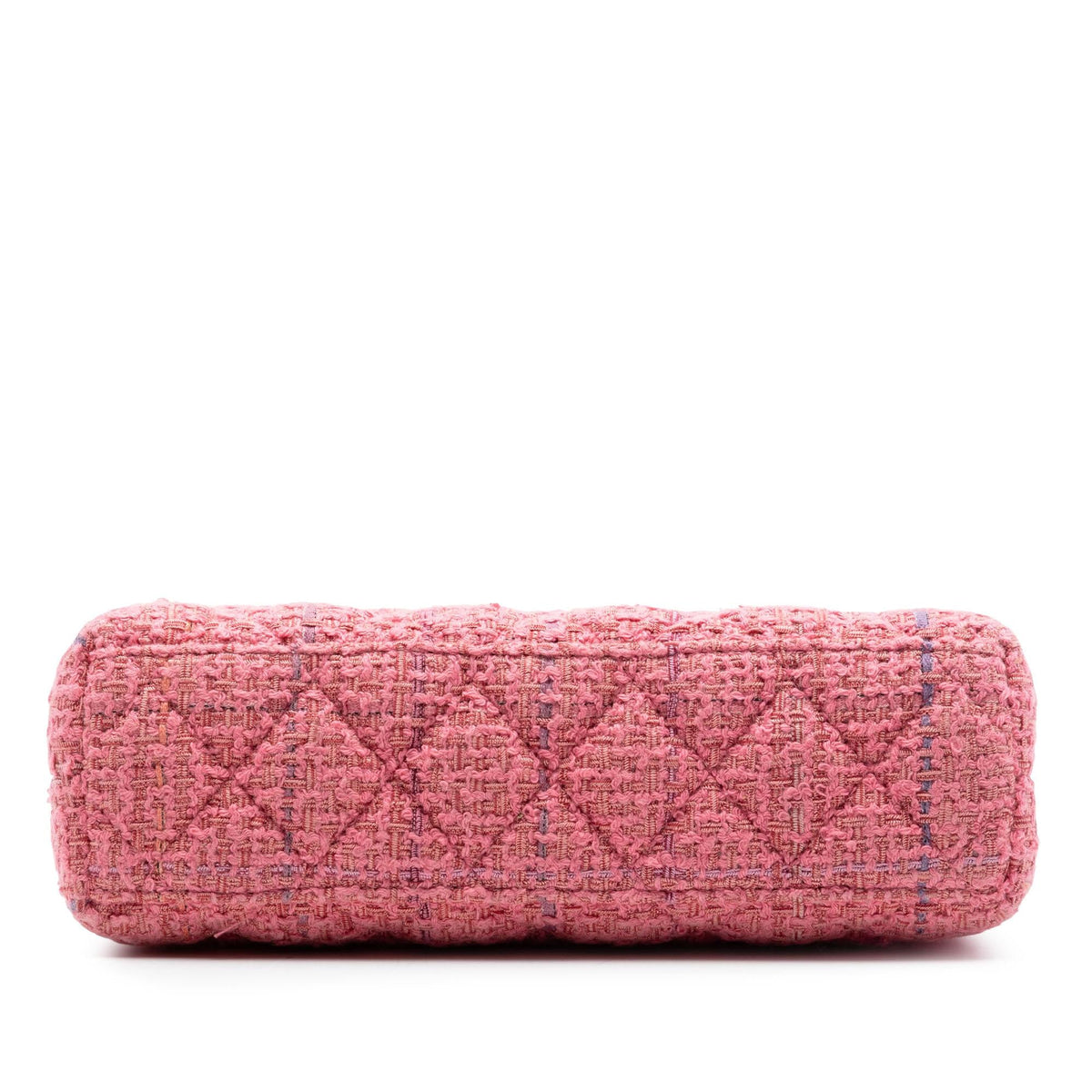 Chanel Nano Quilted Tweed Kelly Shopper Bag