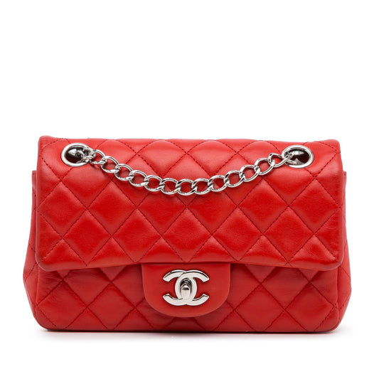 Chanel New Mini Classic Lambskin Single Flap
