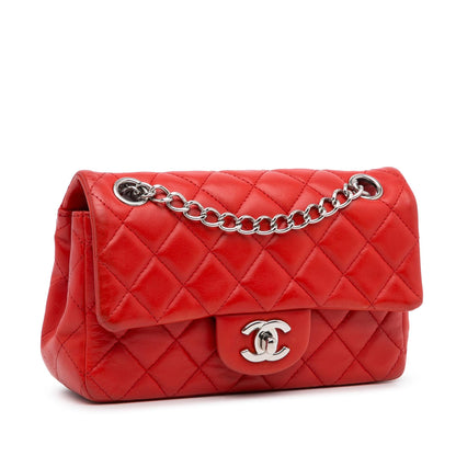 Chanel New Mini Classic Lambskin Single Flap
