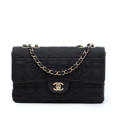 Chanel New Travel Line Medium Nylon Single Flap