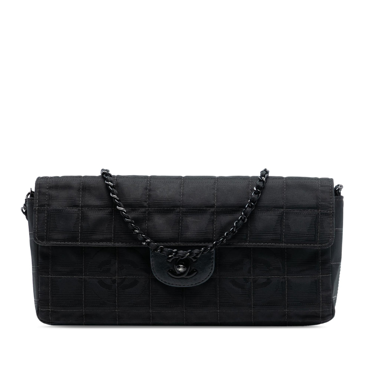 Chanel New Travel Line Nylon East West Flap