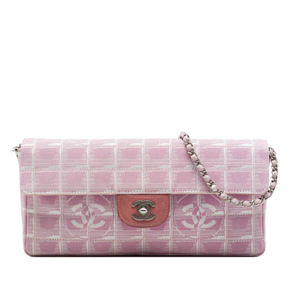 Chanel New Travel Line Nylon East West Flap