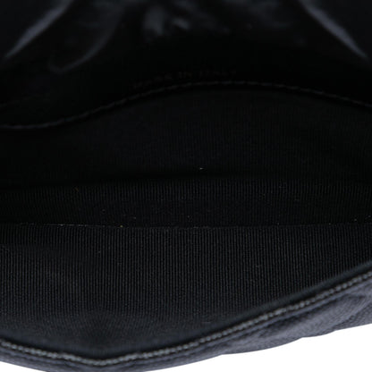 Chanel Nylon Graffiti Foldable Shopping Tote in Caviar Flap