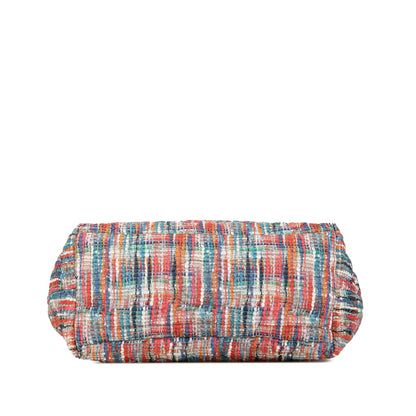 Chanel Nylon Tweed Printed Coco Cocoon Tote
