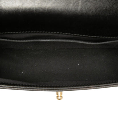 Chanel Old Medium Chevron Caviar Boy Flap