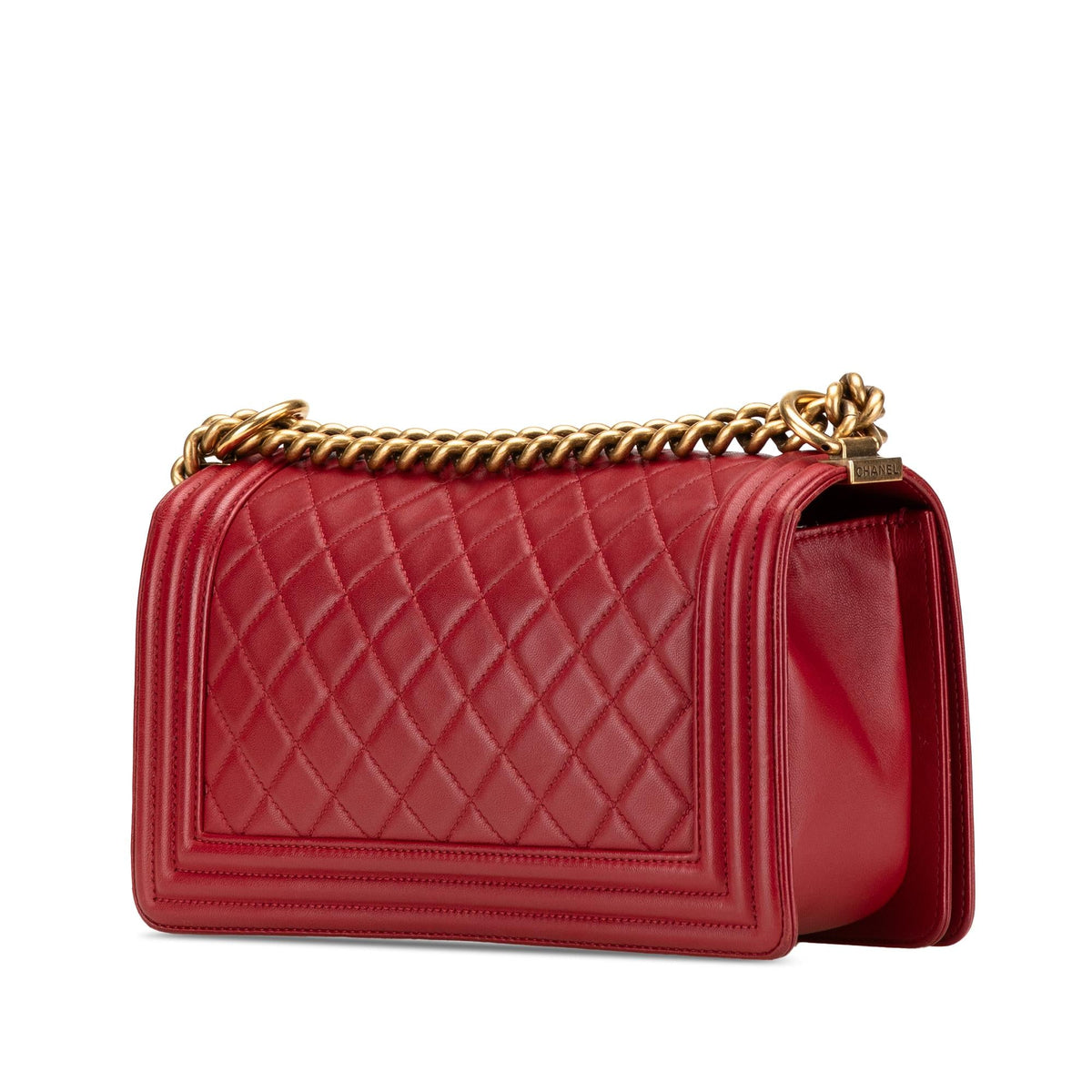 Chanel Old Medium Lambskin Boy Flap