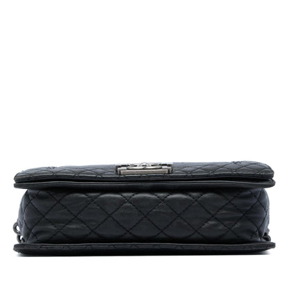 Chanel Old Medium Lambskin Boy Reverso Flap