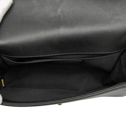 Chanel Old Medium Quilted Lambskin Boy Flap