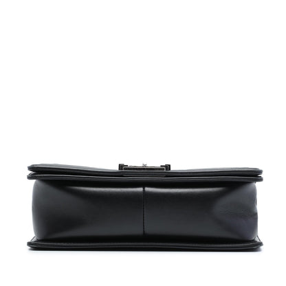 Chanel Old Medium Quilted Lambskin Boy Flap