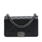 Chanel Old Medium Quilted Lambskin Boy Flap