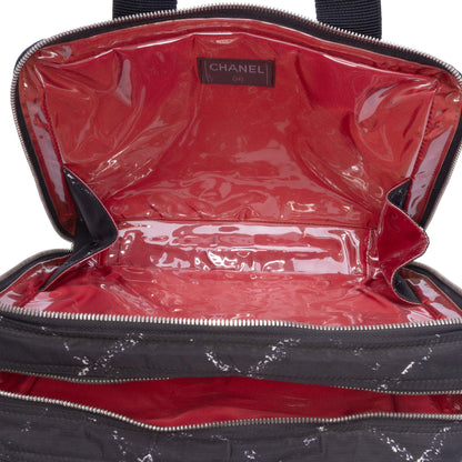 Chanel Old Travel Line Nylon Handbag