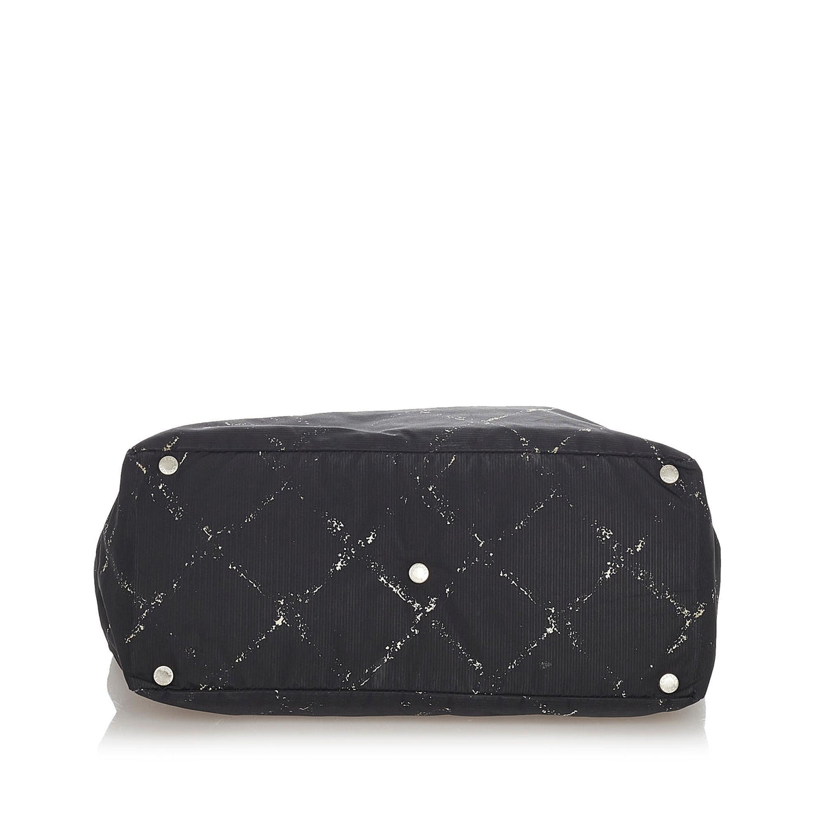 Chanel Old Travel Line Nylon Tote Bag (SHG-23286)