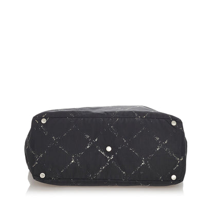 Chanel Old Travel Line Nylon Tote Bag (SHG-23286)