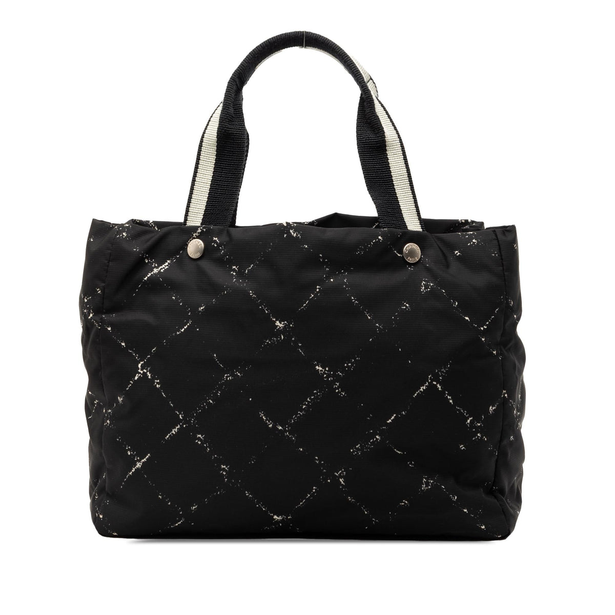 Chanel Old Travel Line Nylon Tote