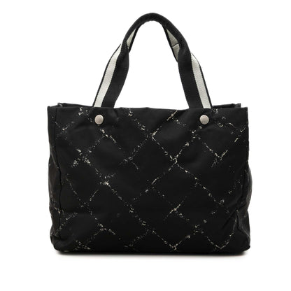 Chanel Old Travel Line Nylon Tote