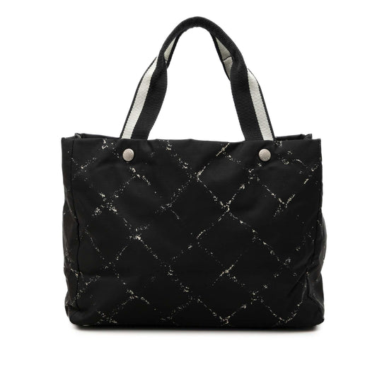 Chanel Old Travel Line Nylon Tote
