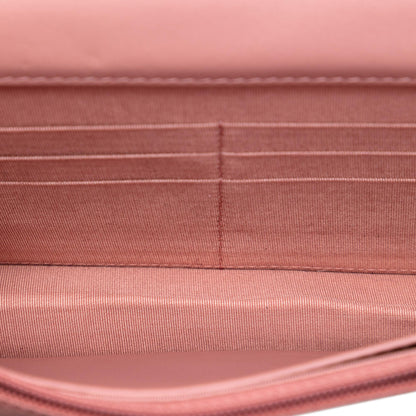 Chanel Ombre Patent and Aged Calfskin Crystal Wallet On Chain