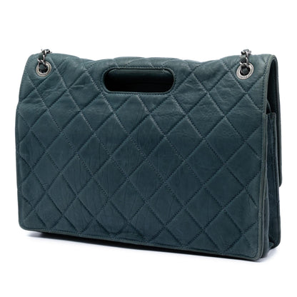 Chanel Paris Byzance Maxi Washed Lambskin Take Away Flap