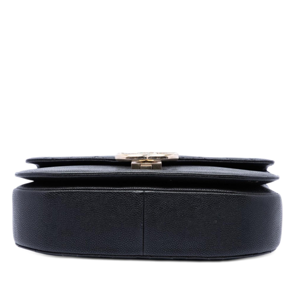 Chanel Paris Cuba Medium Quilted Caviar Thread Around Flap