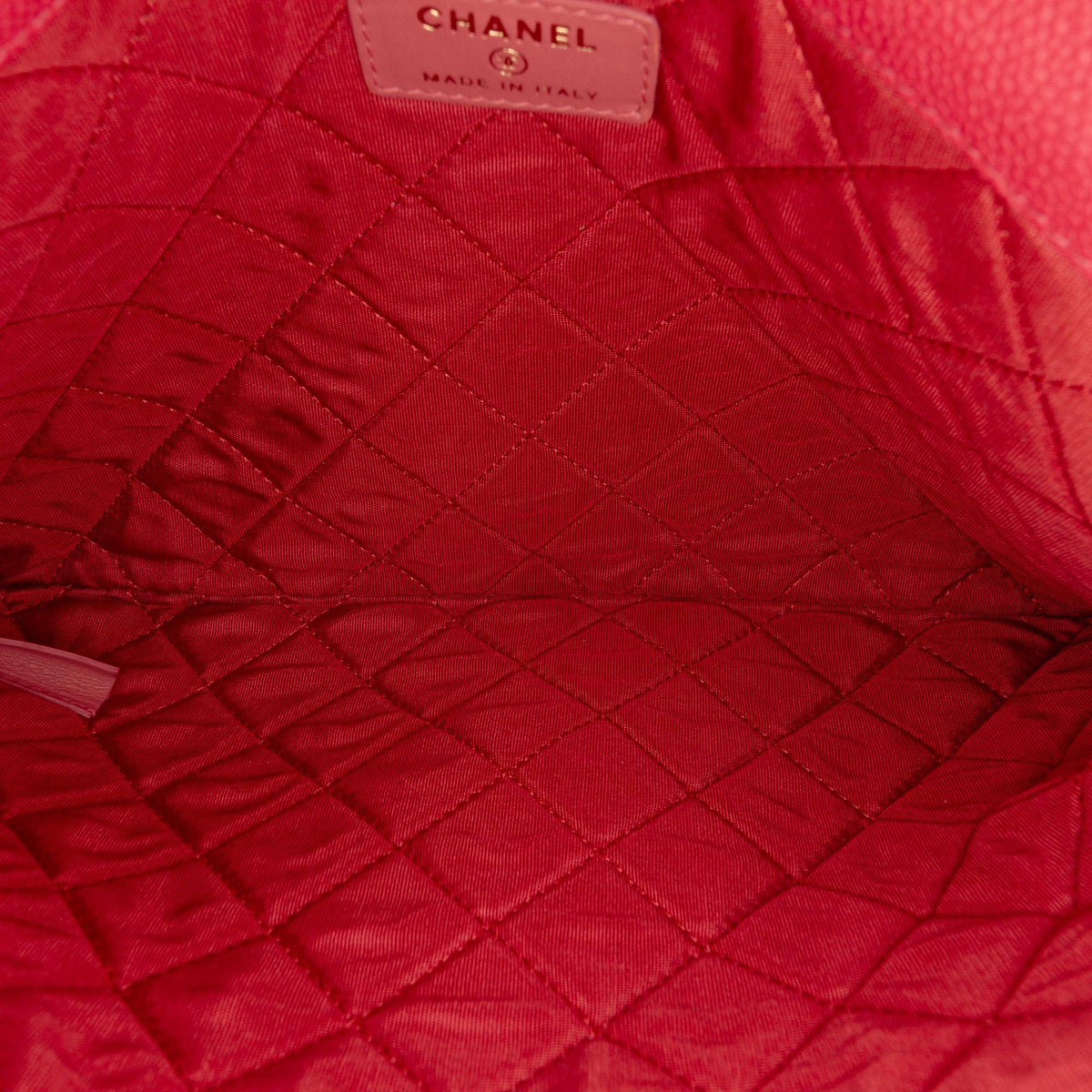 Chanel Paris Cuba Quilted Caviar Thread Around Envelope Clutch
