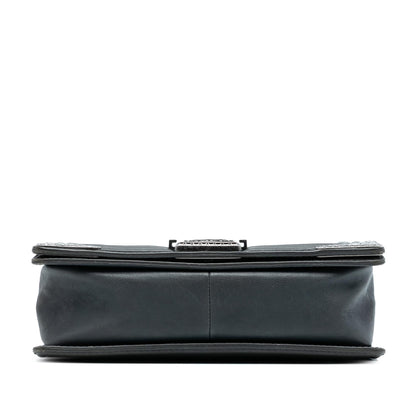 Chanel Paris Dallas Old Medium Quilted Calfskin Cowboy Boy Flap
