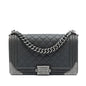 Chanel Paris Dallas Old Medium Quilted Calfskin Cowboy Boy Flap