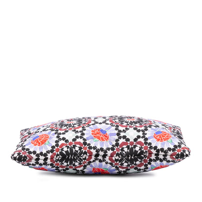 Chanel Paris Dubai Medium Printed Canvas Cosmetic Case