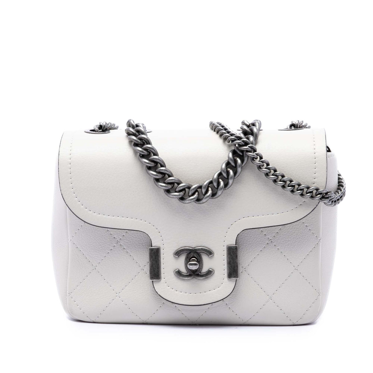 Chanel Paris Greece Calfskin Archi Chic Flap