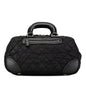Chanel Paris New York Quilted Nylon Duffle Handbag