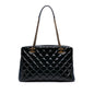 Chanel Paris Salzburg Patent and Goatskin CC Eyelet Tote