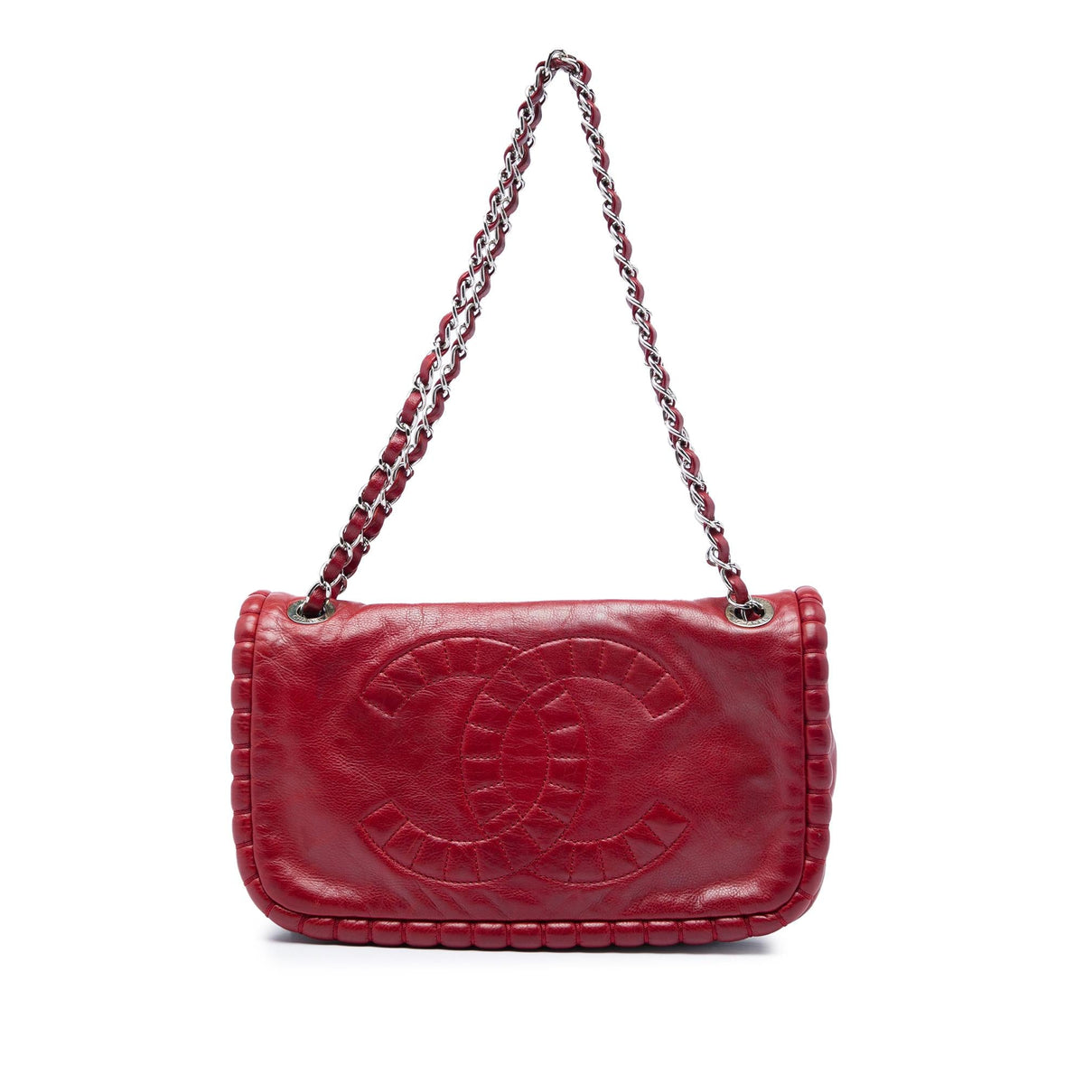 Chanel Paris Shanghai Calfskin On The Bund Pochette