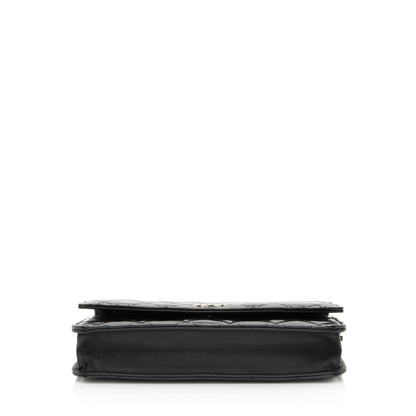 Chanel Patent Leather Classic Wallet on Chain