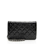 Chanel Patent Leather Classic Wallet on Chain
