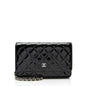Chanel Patent Leather Classic Wallet on Chain