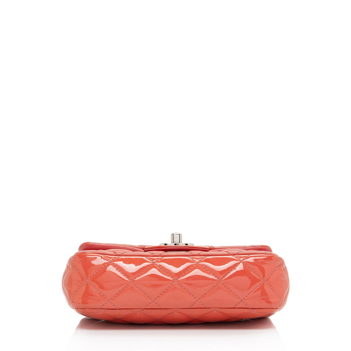 Chanel Patent Leather Rectangular Extra Mini Flap Bag