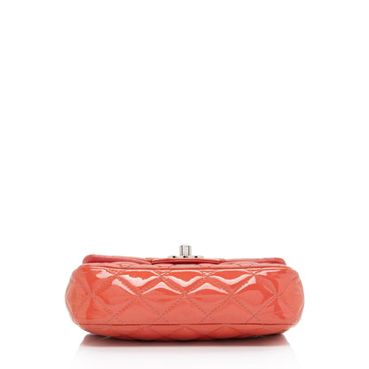 Chanel Patent Leather Rectangular Extra Mini Flap Bag
